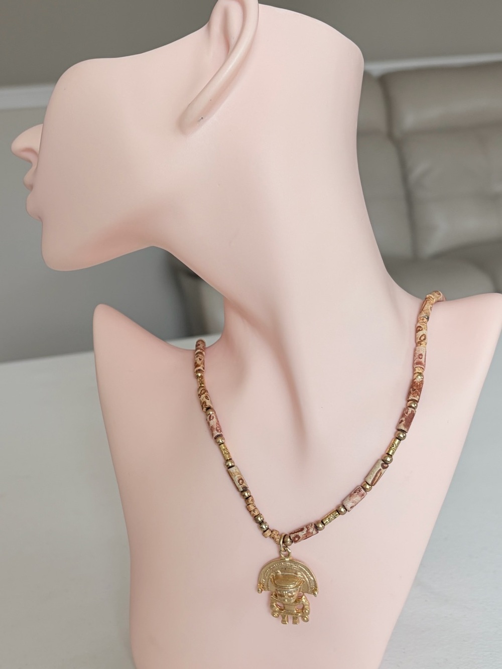 24K Ancients Pharaons Necklace.